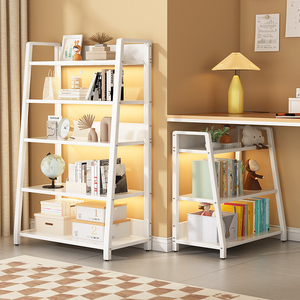 Juego de mesita de noche de acero moderno de 3 capas para estantería de dormitorio y colocación de objetos mesita de noche minimalista - Product Image 3