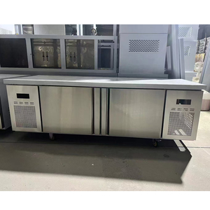 Refrigerador y Congelador Comercial de Doble Temperatura de Acero Inoxidable Rebirth <span class=keywords><strong>para</strong></span> Uso en Barras de Sándwiches, Pizzas y Ensaladas - Product Image 2