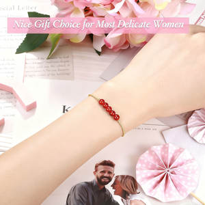 Nouveauté Bijoux de couple Bracelets de perles 4mm Pierre colorée Améthyste Oeil de tigre Pierre Fil de cuivre Chaîne <span class=keywords><strong>Bracelet</strong></span> pour femmes et hommes - Product Image 6