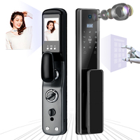Elock Es261c Camera Elektronische Tuya Smart Home Lock Luxe Chapa Inteligente Palmader Wifi App Smartlocks Smart Doorlock