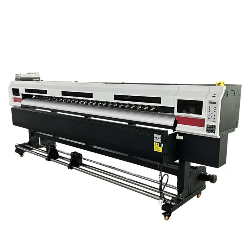 Hot sale 3.2m inkjet printer with 2pcs xp600/i3200 head with hoson board card