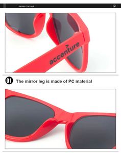 2026 Custom Logo Classic Designer <b>Glasses</b> for Men Women Cheap Promotional Gifts Wholesale UV400 - Product Image 5