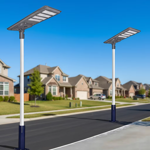 Lampadaires solaires en aluminium haute puissance, étanches IP65, pour extérieur, 200W 300W 400W 500W 600W, lampadaires solaires LED tout-en-un - Product Image 6