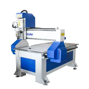 Roteador cnc automático 3 eixos para gravura de madeira, pedra e metais com velocidade rápida