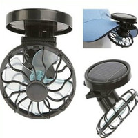 Clip Universal para Sombrero con Ventilador y Energía Solar, Clasificación IP20