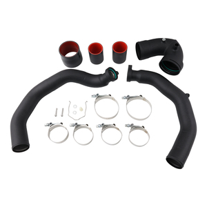 ท่ออลูมิเนียมสำหรับเติมอากาศเย็นแบบ J-Pipe อัพเกรดสำหรับ BMW F80 M3 F82 M4 F87 M2 Comp S55 ปี 2015-2019 รุ่น ICP046-BK - Product Image 2