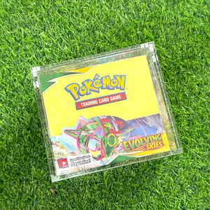 Boîte de rappel Pokemon en acrylique transparent TCG Offre Spéciale Vitrine personnalisée Pokemon XY Evolutions Aimant fort - Product Image 5