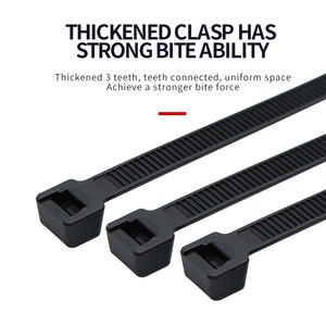 12x ، وصلات بسحاب طويل ، روابط من النايلون للخدمة الشاقة ، ذاتية القفل بعرض 12 ، متعددة الأغراض للاستخدام الداخلي والخارجي - Product Image 4