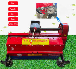 Trinciatrice per Paglia Agricola ad Alta Prestazione e Produttività, Macchina per il Ritorno del Terreno per Uso Agricolo con Motore e Cambio, 120kg - Product Image 3