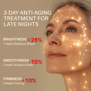 Sérum Visage Réparateur Nuit Avancé Complexe Multi-Récupération Synchronisé avec Acide Hyaluronique & Peptides <span class=keywords><strong>Anti</strong></span>-Âge & Hydratant - Product Image 3