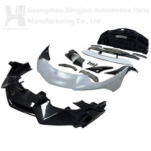 Para <span class=keywords><strong>Lamborghini</strong></span> <span class=keywords><strong>Aventado</strong></span> LP700 LP720 LP750, estilo MSY mejorado, Kit de cuerpo de parachoques trasero de fibra de carbono seco de alta calidad - Product Image 2