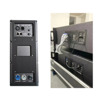 Amplificateur Professionnel de Haut-Parleur Actif Classe D 2000W, Carte de Système Sonore avec Module de Contrôle DSP, Processeur Audio et Subwoofer Actif