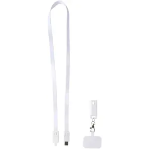 Franz <b>lanyard</b> made of recycled plastic eco-friendly gadgets - Product Image 3