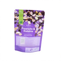 Sachet Doypack personnalisé avec logo et fermeture éclair pour aliments (nouilles, gelée, cacahuètes, fruits)