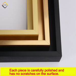2022 Nieuwe Woondecoratie Heldere Titanium Goud Aluminium Frame Strips Voor Foto Muur Tafel Fotolijst - Product Image 4