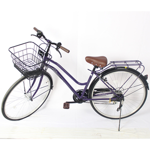 <span class=keywords><strong>Bicicleta</strong></span> clásica Retro <span class=keywords><strong>urbana</strong></span> de 26 pulgadas y 6 velocidades para adultos para <span class=keywords><strong>mujer</strong></span>, <span class=keywords><strong>bicicleta</strong></span> de ciudad con horquilla de acero - Product Image 4