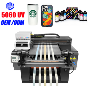 Impresora de Etiquetas <span class=keywords><strong>UV</strong></span> DTF Automática Multifuncional 6090, Impresora Digital <span class=keywords><strong>UV</strong></span> de Inyección de Tinta Plana Rollo a Rollo 60x90cm con Cabezal de Impresión XP600/DX7 - Product Image 2