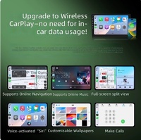 Adaptador Inalámbrico CarPlay BYD Compatible con Atto3, Ttto2, Leopard 5, YangwangU8, Dolphin, Seagull, HanEV, TangEV, Seal, SealU, Caja de Conexión Inalámbrica