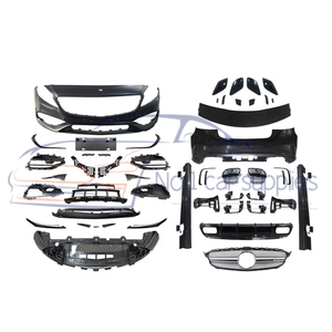 Piezas de Automóvil W176 Mejora A45 AMG Parachoques Laterales Kit de Carrocería para <span class=keywords><strong>Mercedes</strong></span> Clase A W A180 <span class=keywords><strong>A200</strong></span> A250 A35 - Product Image 1