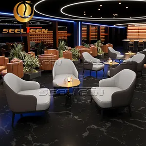 Hotel Restaurant Furniture Suppliers Coffee Table With Banquet Chair Sets For Sales