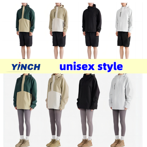 LAYENNE 남성 방수 재킷 야외 윈드 브레이커 후드 코트 재킷 실행 맞춤형 집업 스포츠 재킷 - Product Image 2