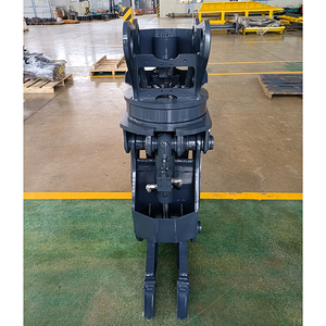 Grappin hydraulique rotatif pour excavatrice, grappin à bois, grappin à pierre pour la préhension de pierres - Product Image 4