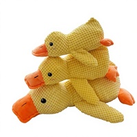 Jouet sonore en peluche résistant aux morsures pour chien, compagnon de sommeil, gadget anti-ennui, Golden Retriever, Corgi, fournitures pour animaux de compagnie