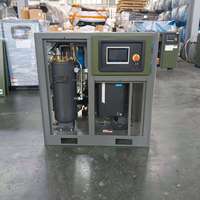 Compresseur d'air à vis 30HP 20KW 8Bar de haute qualité 220V 380V Stock prêt AC Air refroidi CO2 gaz