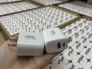Cargador Rápido USB C de 20 W, Cargador de Pared con Doble Puerto PD USB C/QC 3.0, <span class=keywords><strong>Adaptador</strong></span> de Corriente Portátil de Viaje, Cargador de Teléfono Celular para iPhone - Product Image 4
