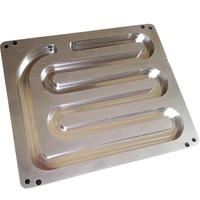 Plaque de refroidissement de batterie de bloc en aluminium de refroidissement à eau liquide