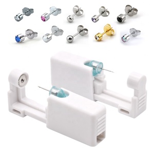 Bộ Dụng Cụ Xỏ Lỗ Tai Cá Nhân, Dụng Cụ Xỏ Lỗ Tai Chuyên Nghiệp Không Đau Dùng Một Lần, Súng Xỏ Lỗ Tai An Toàn Tự Phục Vụ Kèm Khuyên - Product Image 1