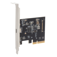 Carte d'extension PCIe X4 USB 3.2 Gen2x2 20 Gbit/s, adaptateur Type-C sans alimentation externe pour PC de bureau (en stock)