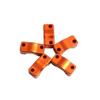 Support de couplage en aluminium 6061 usiné CNC pour bras robotique, articulation structurelle anodisée sur mesure, vente en gros OEM