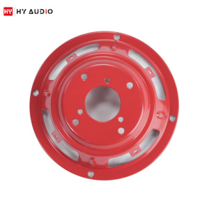 HY AUDIO Châssis de haut-parleur métallique moulé sur mesure de précision, panier de 5 pouces avec <span class=keywords><strong>crossover</strong></span> bidirectionnel, sortie 50-100W, service OEM/ODM - Product Image 1