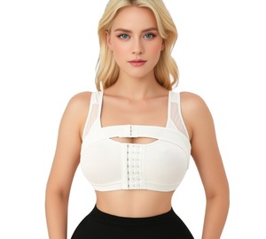 Sujetador <span class=keywords><strong>postoperatorio</strong></span> personalizado para mujer, fino, con cierre frontal ajustable, sin aros, con efecto push-up, ropa interior. - Product Image 6