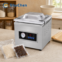 Mesin Vacuum Thermoforming Digital Otomatis Industri Stainless Steel Shuchen untuk Makanan, Hasil Laut, dan Komoditas