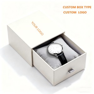 Scatola <span class=keywords><strong>di</strong></span> Lusso per <span class=keywords><strong>Orologi</strong></span> da <span class=keywords><strong>Uomo</strong></span> <span class=keywords><strong>di</strong></span> Alta Qualità, Confezione Personalizzata in Cartone Rigido con Inserto in Schiuma - Product Image 3