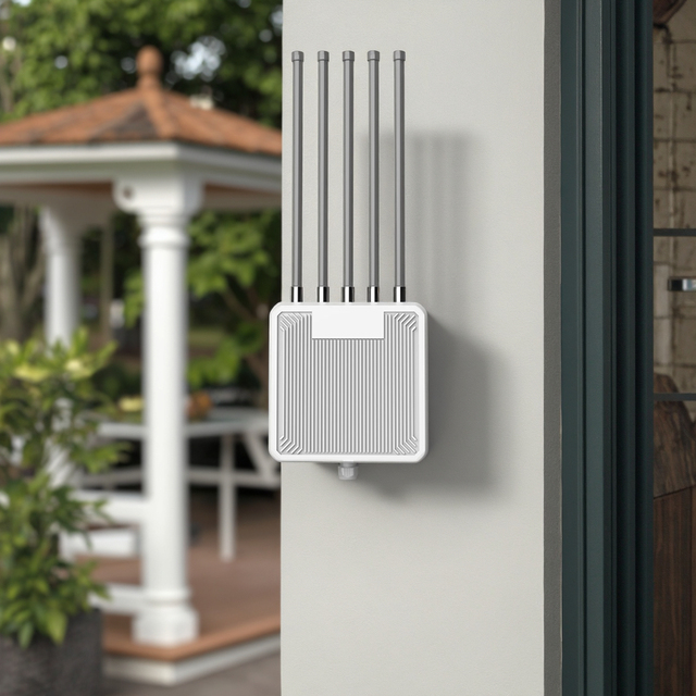 Hotpot HW3000L Enterprise WiFi6 Wave2 4x4 MU-MIMO Outdoor Dual-Band High Power Wireless Access Point Repeater Router 12-48V