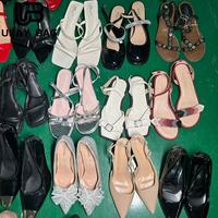 S15 Chaussures d'occasion Vente Italie Chaussures Qualité Vente en gros Occasion Hells Confortable Dames Chaussures de style mixte