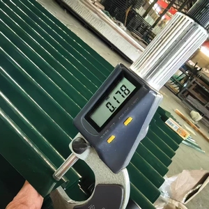 Color Coated GI PPGI Iron Corrugated Metal Roofing <strong>Sheets</strong> Galvanized BS Standard Cutting Bending Welding TISI - Product Image 5