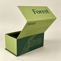 Boîte cadeau rigide magnétique personnalisée avec logo Forest Packing, avec insert en mousse, boîte d'emballage pour gobelet isotherme, vente en gros