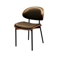 Canapés et chaises de bar KTV modernes et minimalistes en acier pour restaurant de barbecue, café, et salon de thé à bulles