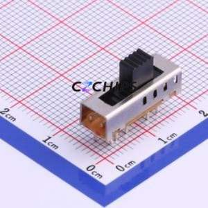 SS24E01L5 Slide Switch Through hole Component (THT) Switch Double Pole Four Throw Rectangle Pin Header PC Pin 18mm - Product Image 1