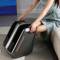 Appareil de massage des pieds chauffant électrique, compresse chaude à température constante 42°C, grande capacité, 4 modes, 3 intensités, contrôle du temps, pour les jambes