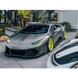 Kit carrosserie en fibre de carbone pour <span class=keywords><strong>Lamborghini</strong></span> Huracan LP580 LP610, style Vors, pare-chocs avant et arrière, capot, diffuseur, ailes - Product Image 6