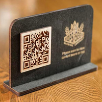Support de menu NFC en bois