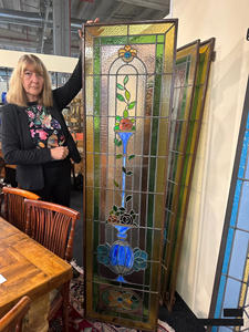 Vitraux tiffany arqués <span class=keywords><strong>d</strong></span>'église 6 pouces à vendre Insert de <span class=keywords><strong>vitrail</strong></span> victorien pour l'église et la maison - Product Image 6