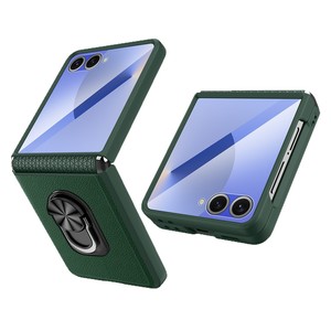 โรงงานฮวนมินนำเสนอเคสโทรศัพท์แบบพับได้พร้อมห่วงคล้อง TPU สำหรับ Samsung Z Flip 7 ดีไซน์เรียบง่าย - Product Image 5