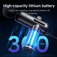 Pistolet de massage vibrant sans fil rechargeable pour thérapie physique, 6 vitesses, 4 têtes de massage, pour le corps - Nouveauté 2026 - Vente Flash