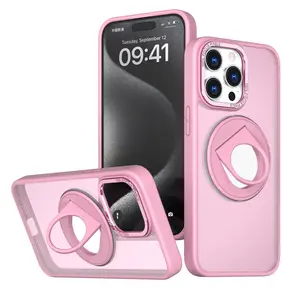 Capa de silicone transparente para celular sem fio, com anel magnético, qualidade original para o celular 13 14 15 Pro Max